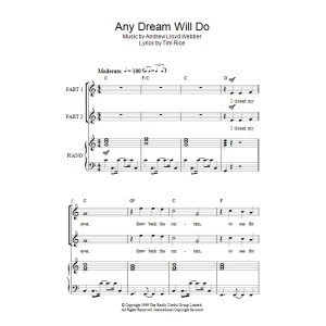 Any Dream Will Do (arr. Rick Hein)