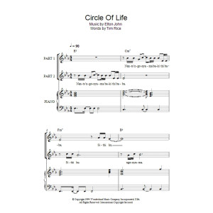 Circle Of Life (from The Lion King) (arr. Rick Hein)