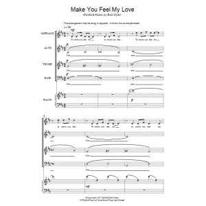 Make You Feel My Love (arr. Jeremy Birchall)