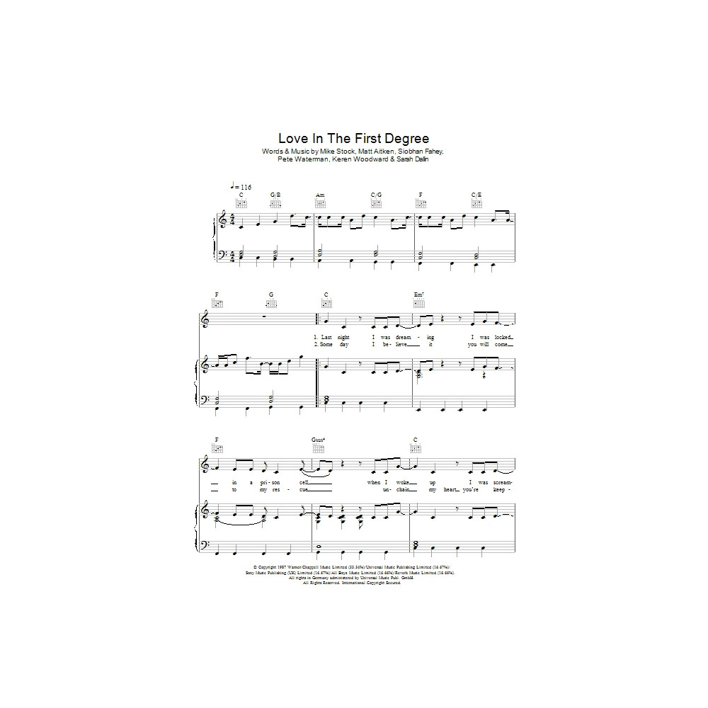 Love In The First Degree