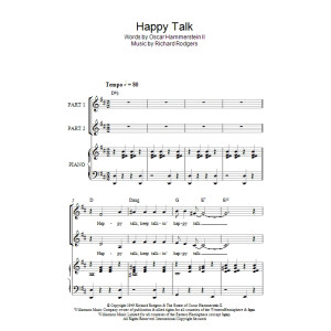 Happy Talk (from South Pacific) (arr. Rick Hein)