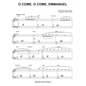 O Come, O Come Emmanuel [Jazz version] (arr. Phillip Keveren)