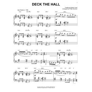 Deck The Hall [Jazz version] (arr. Phillip Keveren)