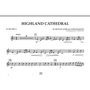 Highland Cathedral - Bb Trumpet 1