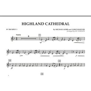Highland Cathedral - Bb Trumpet 3
