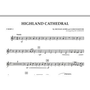 Highland Cathedral - F Horn 2