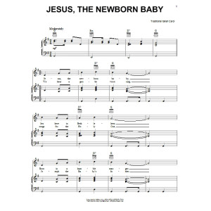 Jesus, The Newborn Baby