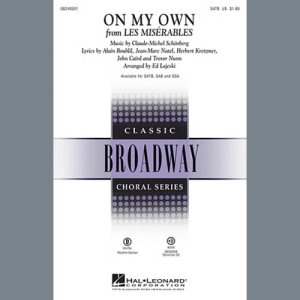 On My Own (from Les Miserables) (arr. Ed Lojeski) - Electric Guitar