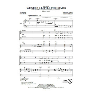 We Need A Little Christmas (from Mame) (arr. Mac Huff)
