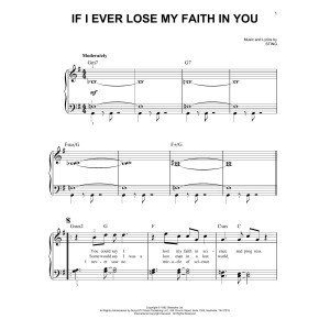If I Ever Lose My Faith In You