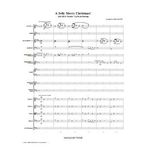 A Jolly Merry Christmas - Full Score