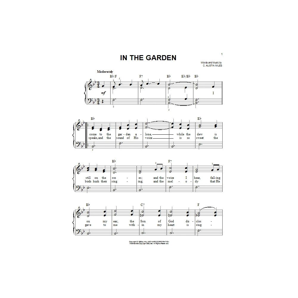 In The Garden