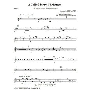 A Jolly Merry Christmas - Oboe