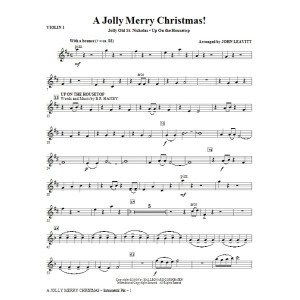 A Jolly Merry Christmas - Violin 2