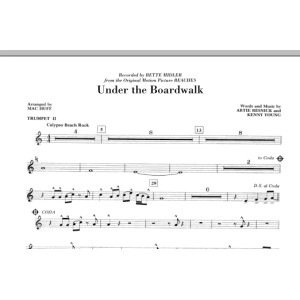 Under The Boardwalk - Trumpet 2