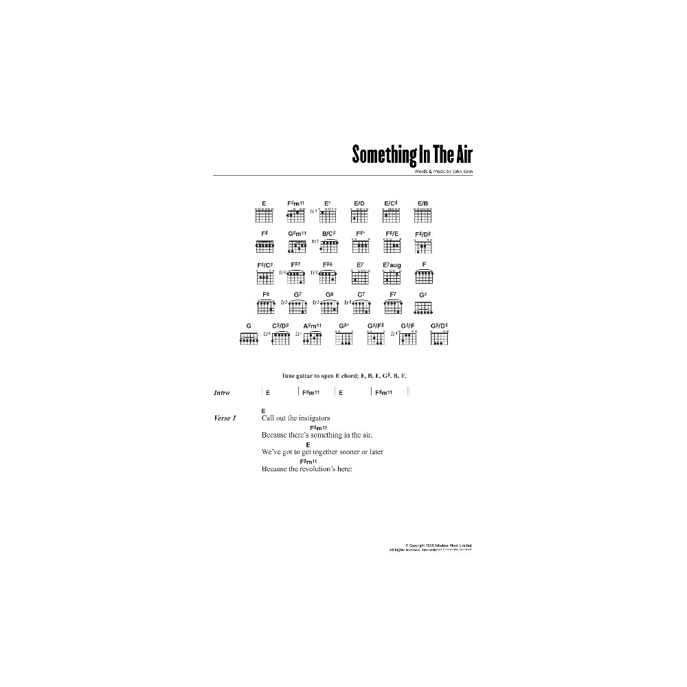 Something In The Air