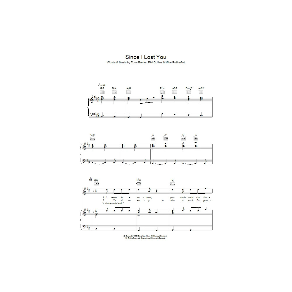 Since I Lost You