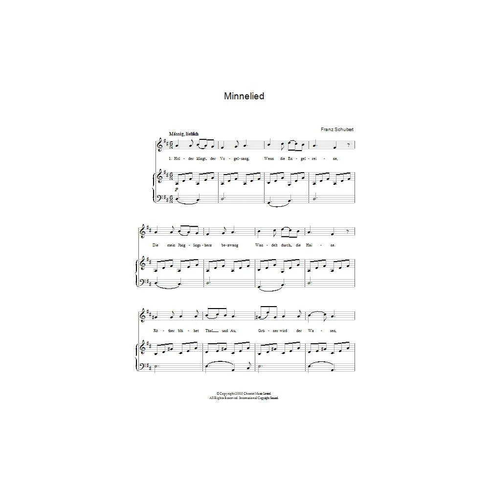 Minnelied D.429