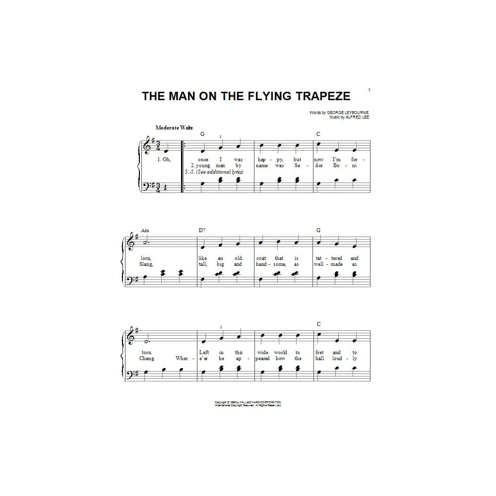 The Man On The Flying Trapeze
