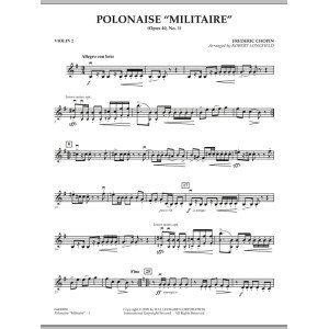 Polonaise Militaire - Violin 2
