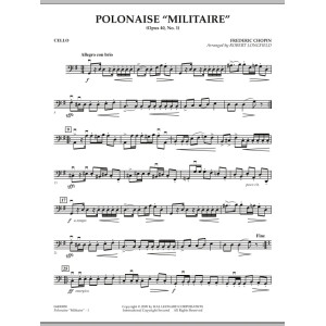 Polonaise Militaire - Cello