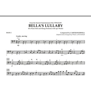 Bella's Lullaby (from "Twilight") - Bass 2