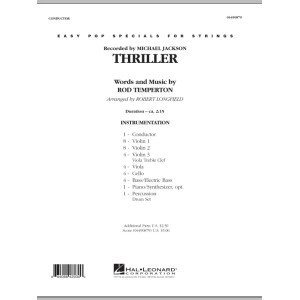 Thriller - Full Score