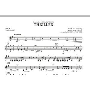 Thriller - Violin 3 (Viola T.C.)