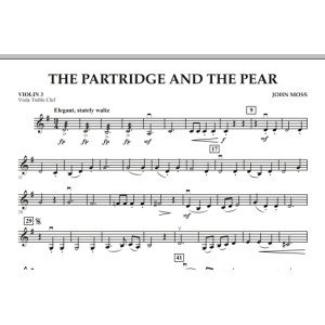 The Partridge and the Pear - Violin 3 (Viola Treble Clef)