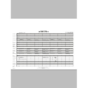 25 Or 6 To 4 - Full Score