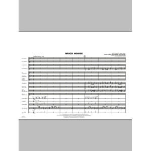 Brick House - Full Score