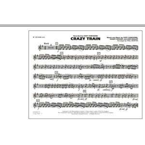 Crazy Train - Bb Tenor Sax