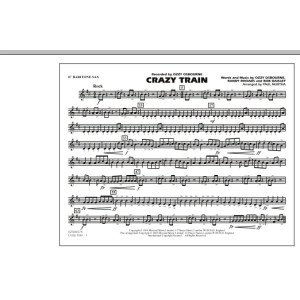 Crazy Train - Eb Baritone Sax