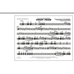 Crazy Train - Multiple Bass Drums