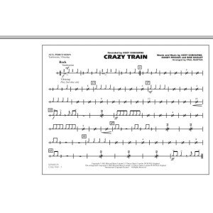 Crazy Train - Aux Percussion