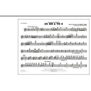 25 Or 6 To 4 - Flute/Piccolo