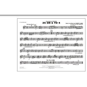 25 Or 6 To 4 - Eb Alto Sax