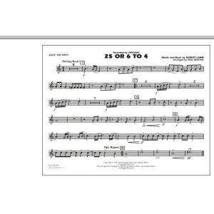 25 Or 6 To 4 - 2nd Bb Trumpet