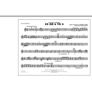 25 Or 6 To 4 - 3rd Bb Trumpet