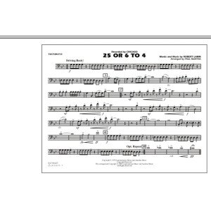 25 Or 6 To 4 - Trombone