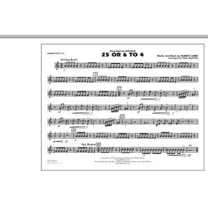 25 Or 6 To 4 - Baritone T.C.