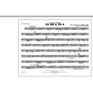 25 Or 6 To 4 - Electric Bass