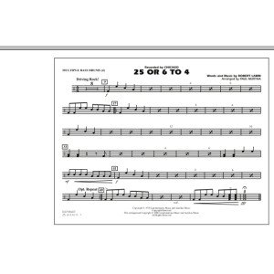 25 Or 6 To 4 - Multiple Bass Drums