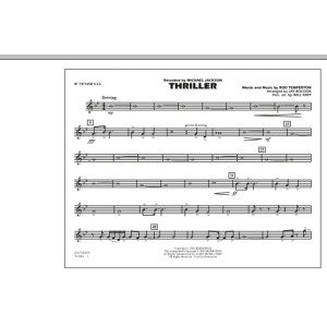Thriller - Bb Tenor Sax