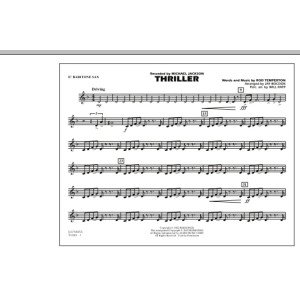 Thriller - Eb Baritone Sax
