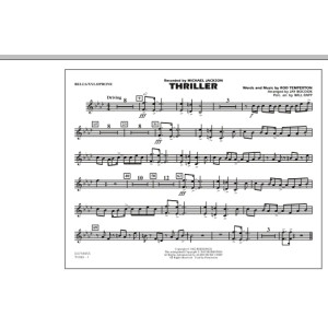 Thriller - Glockenspiel/Xylophon