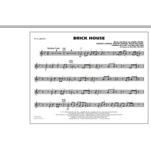 Brick House - Bb Clarinet