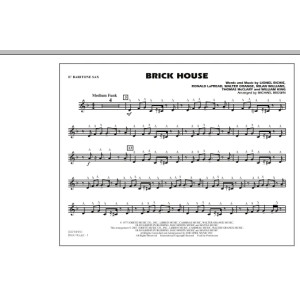 Brick House - Eb Baritone Sax