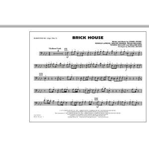 Brick House - Baritone B.C. (Opt. Tbn. 2)