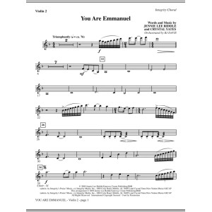 You Are Emmanuel - Viola